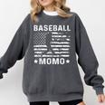 Baseball Momo Mom USA Flag 4th Of July Comfort Colors Sweatshirt Pepper Baseball Momo Mom USA Flag 4th Of July Comfort Colors Sweatshirt Pepper