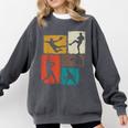 Baseball Player Collage Men Kids Coach Youth Boys Comfort Colors Sweatshirt Pepper