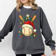 Baseball Santa Christmas Ball Baseball Lover Player Boys Comfort Colors Sweatshirt Pepper Baseball Santa Christmas Ball Baseball Lover Player Boys Comfort Colors Sweatshirt Pepper