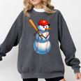 Baseball Snowman Merry Christmas Xmas Pajamas Men Women Kids Comfort Colors Sweatshirt Pepper Baseball Snowman Merry Christmas Xmas Pajamas Men Women Kids Comfort Colors Sweatshirt Pepper