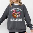 Busy Raising Ballers Basketball Baseball Mom For Women Comfort Colors Sweatshirt Pepper Busy Raising Ballers Basketball Baseball Mom For Women Comfort Colors Sweatshirt Pepper
