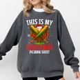 My Christmas Baseball Pajama Helmet Santa Xmas Men Boys Comfort Colors Sweatshirt Pepper My Christmas Baseball Pajama Helmet Santa Xmas Men Boys Comfort Colors Sweatshirt Pepper