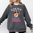 Dabbing Easter Baseball Mom Mother's Day Bunny Sunday Egg Comfort Colors Sweatshirt Pepper Dabbing Easter Baseball Mom Mother's Day Bunny Sunday Egg Comfort Colors Sweatshirt Pepper