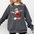 Dominican Santa Christmas Beisbol Baseball Dominicano Comfort Colors Sweatshirt Pepper Dominican Santa Christmas Beisbol Baseball Dominicano Comfort Colors Sweatshirt Pepper