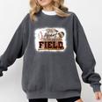 My Heart Is On That Field Baseball Mom Momm Premium Comfort Colors Sweatshirt Pepper My Heart Is On That Field Baseball Mom Momm Premium Comfort Colors Sweatshirt Pepper