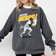 Jackson Merrill San Diego MLB Baseball Player MLBJME204M Comfort Colors Sweatshirt Pepper