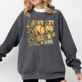 I Just Hit 100 Days Of School Baseball Camo Boys Kid Toddler Comfort Colors Sweatshirt Pepper