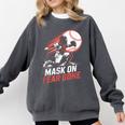 Mask On Fear Gone Baseball Catcher Softball Comfort Colors Sweatshirt Pepper Mask On Fear Gone Baseball Catcher Softball Comfort Colors Sweatshirt Pepper