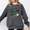 Outfield On Lockdown Baseball Defense Sports Comfort Colors Sweatshirt Pepper Outfield On Lockdown Baseball Defense Sports Comfort Colors Sweatshirt Pepper