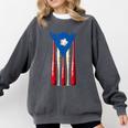 Puerto Rican Baseball Bats Puerto Rico Flag Pride BéIsbol Comfort Colors Sweatshirt Pepper Puerto Rican Baseball Bats Puerto Rico Flag Pride BéIsbol Comfort Colors Sweatshirt Pepper