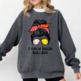 I Only Raise Ballers Softball Baseball Mom Comfort Colors Sweatshirt Pepper
