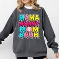 Retro Mama Mommy Mom Bruh Baseball Women Girls Comfort Colors Sweatshirt Pepper Retro Mama Mommy Mom Bruh Baseball Women Girls Comfort Colors Sweatshirt Pepper