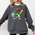 Shamrock Baseball St Patrick's Day Kids Boys Toddlers Premium Tri-Blend Comfort Colors Sweatshirt Pepper Shamrock Baseball St Patrick's Day Kids Boys Toddlers Premium Tri-Blend Comfort Colors Sweatshirt Pepper