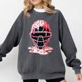 Valentine Baseball Catcher Mask Ice Cream Drip Tee For Boys Comfort Colors Sweatshirt Pepper Valentine Baseball Catcher Mask Ice Cream Drip Tee For Boys Comfort Colors Sweatshirt Pepper