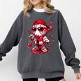 Valentines Day Baseball Drip Ice Cream For Boys Kids Teens Comfort Colors Sweatshirt Pepper Valentines Day Baseball Drip Ice Cream For Boys Kids Teens Comfort Colors Sweatshirt Pepper