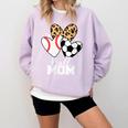 Ball Mom Soccer Baseball Mom Heart Comfort Colors Sweatshirt Crimson Ball Mom Soccer Baseball Mom Heart Comfort Colors Sweatshirt Crimson