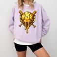 Baseball Drip Ice Cream Camo Cool Comfort Colors Sweatshirt Crimson Baseball Drip Ice Cream Camo Cool Comfort Colors Sweatshirt Crimson
