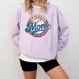 Baseball Mom Crazy Proud Always Loud Mother's Day Comfort Colors Sweatshirt Crimson Baseball Mom Crazy Proud Always Loud Mother's Day Comfort Colors Sweatshirt Crimson