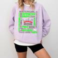 Baseball Mom Traits For Great Mothers Grey And Green Comfort Colors Sweatshirt Crimson Baseball Mom Traits For Great Mothers Grey And Green Comfort Colors Sweatshirt Crimson