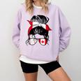 Canadian Baseball Mom Canada Flag Baseball Girl Comfort Colors Sweatshirt Crimson Canadian Baseball Mom Canada Flag Baseball Girl Comfort Colors Sweatshirt Crimson