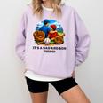 Father Son Baseball Father's Day Comfort Colors Sweatshirt Crimson Father Son Baseball Father's Day Comfort Colors Sweatshirt Crimson