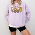 Leopard Baseball Softball Mama Bow Softball Baseball Mom Comfort Colors Sweatshirt Crimson Leopard Baseball Softball Mama Bow Softball Baseball Mom Comfort Colors Sweatshirt Crimson
