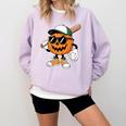 Spooky Jack O Lantern Baseball Halloween Costumes Boys Comfort Colors Sweatshirt Crimson Spooky Jack O Lantern Baseball Halloween Costumes Boys Comfort Colors Sweatshirt Crimson