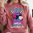 100 Days Of 3rd Grade Baseball 100th Day Of School Boys Kids Comfort Colors Sweatshirt Orchid