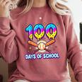 100 Days Of School Baseball Ice Cream Drip Kids Boys Teacher Comfort Colors Sweatshirt Orchid 100 Days Of School Baseball Ice Cream Drip Kids Boys Teacher Comfort Colors Sweatshirt Orchid