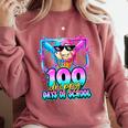 100 Drippy Days Of School Baseball Ice Cream 100th Day Boys Comfort Colors Sweatshirt Orchid