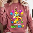 100th Day Of School Banana Baseball Drip For Kids Youth Girl Comfort Colors Sweatshirt Orchid 100th Day Of School Banana Baseball Drip For Kids Youth Girl Comfort Colors Sweatshirt Orchid