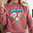 67 Baseball Life Style 101 Apparel Youth Drip Baseball Boys Comfort Colors Sweatshirt Orchid 67 Baseball Life Style 101 Apparel Youth Drip Baseball Boys Comfort Colors Sweatshirt Orchid