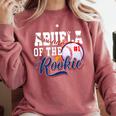 Abuela Rookie Of Year 1st Birthday Baseball Theme Matching Comfort Colors Sweatshirt Orchid Abuela Rookie Of Year 1st Birthday Baseball Theme Matching Comfort Colors Sweatshirt Orchid