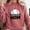 American Flag Patriotic Game Day Baseball Mom Comfort Colors Sweatshirt Orchid American Flag Patriotic Game Day Baseball Mom Comfort Colors Sweatshirt Orchid