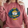 Baseball Drip Team For Boys Ice Cream Cool Comfort Colors Sweatshirt Orchid