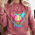 Baseball Ice Cream Drip Number 67 Player 67 Respect The Drip Comfort Colors Sweatshirt Orchid Baseball Ice Cream Drip Number 67 Player 67 Respect The Drip Comfort Colors Sweatshirt Orchid