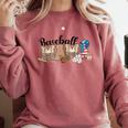 Baseball Mama Leopard Baseball Mom Mother's Day Comfort Colors Sweatshirt Orchid Baseball Mama Leopard Baseball Mom Mother's Day Comfort Colors Sweatshirt Orchid