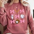 Baseball Mimi Era Bows Baseball Mom Women Comfort Colors Sweatshirt Orchid Baseball Mimi Era Bows Baseball Mom Women Comfort Colors Sweatshirt Orchid