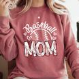 Baseball Mom Cute Baseball Mama Proud Senior Baseball Player Premium Comfort Colors Sweatshirt Orchid