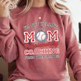 Baseball Mom I'm Not Yelling Support Cheerleading Comfort Colors Sweatshirt Orchid