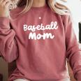 Baseball Mom Retro Comfort Colors Sweatshirt Orchid Baseball Mom Retro Comfort Colors Sweatshirt Orchid