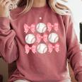 Baseball Mom Sister Tween Teen Girl Girly Pink Bow Preppy Premium Comfort Colors Sweatshirt Orchid Baseball Mom Sister Tween Teen Girl Girly Pink Bow Preppy Premium Comfort Colors Sweatshirt Orchid