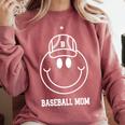 Baseball Mom Smile Face Shirt Varsity Cute Happy Face Women Premium Comfort Colors Sweatshirt Orchid Baseball Mom Smile Face Shirt Varsity Cute Happy Face Women Premium Comfort Colors Sweatshirt Orchid