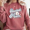 Baseball Mom Squad Comfort Colors Sweatshirt Orchid Baseball Mom Squad Comfort Colors Sweatshirt Orchid