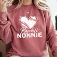 Baseball Nonnie Baseball Heart Comfort Colors Sweatshirt Orchid Baseball Nonnie Baseball Heart Comfort Colors Sweatshirt Orchid
