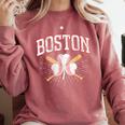 Baseball Shamrock Boston Massachusetts St Patrick’s Day Comfort Colors Sweatshirt Orchid Baseball Shamrock Boston Massachusetts St Patrick’s Day Comfort Colors Sweatshirt Orchid