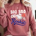 Big Bro Rookie Of Year 1st Birthday Baseball Theme Matching Comfort Colors Sweatshirt Orchid Big Bro Rookie Of Year 1st Birthday Baseball Theme Matching Comfort Colors Sweatshirt Orchid