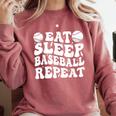 Eat Sleep Baseball Repeat Baseball Lover Baseball Mom Girls Comfort Colors Sweatshirt Orchid Eat Sleep Baseball Repeat Baseball Lover Baseball Mom Girls Comfort Colors Sweatshirt Orchid