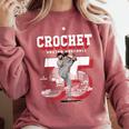 Garrett Crochet Boston Baseball Players MLBGCR201M Comfort Colors Sweatshirt Orchid