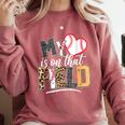 My Heart Is On That Field Mother's Day Baseball Mom Women Comfort Colors Sweatshirt Orchid My Heart Is On That Field Mother's Day Baseball Mom Women Comfort Colors Sweatshirt Orchid